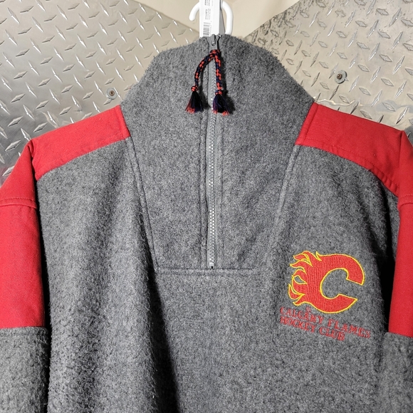 Vintage Flames coach's sweater - Picture 2 of 9